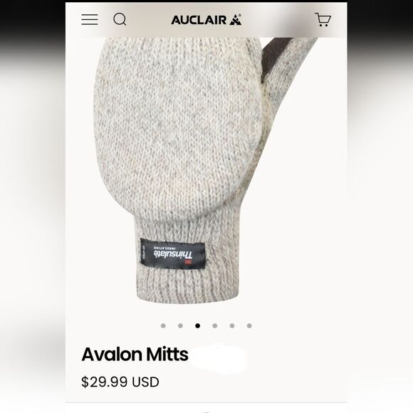 3M ThinsulateThinsulate Thermal Women's Convertible Lined Knit Glove - Picture 4 of 10